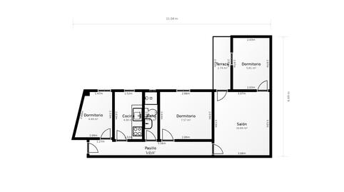 Foto 3 de Piso de alquiler en San Diego, Madrid