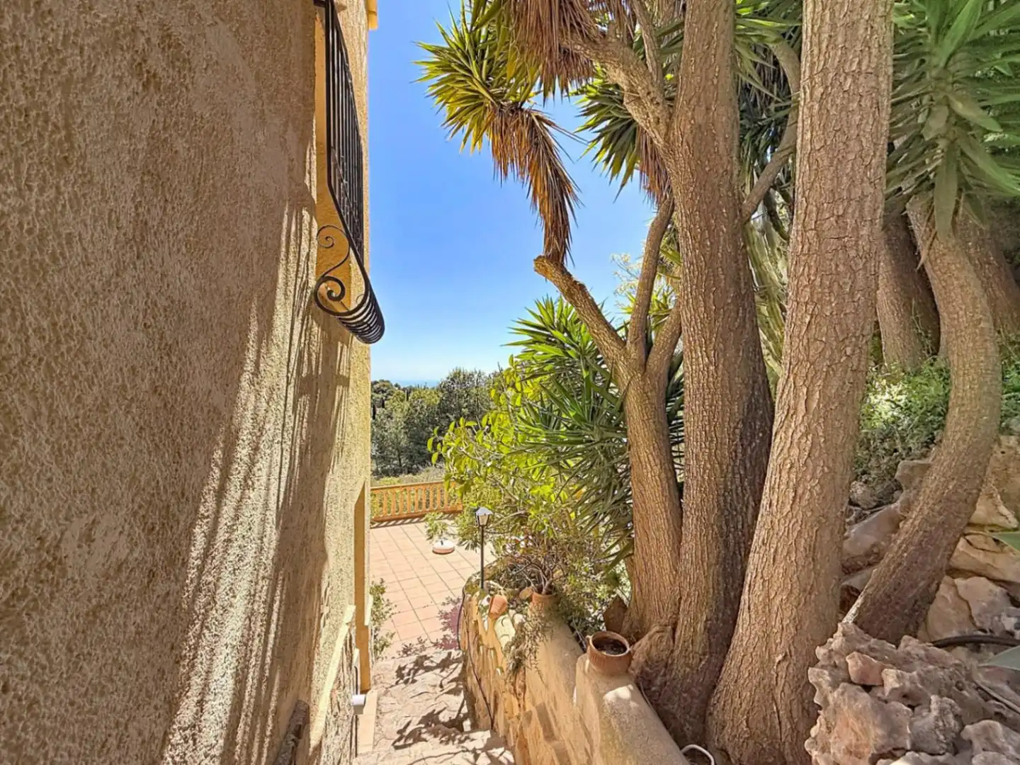 Terraza de Casa o chalet en venta en Benitachell / El Poble Nou de Benitatxell con Aire acondicionado, Calefacción y Jardín privado