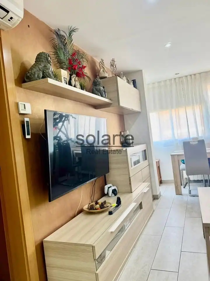 Sala d'estar de Pis en venda en  Barcelona Capital amb Aire condicionat i Calefacció