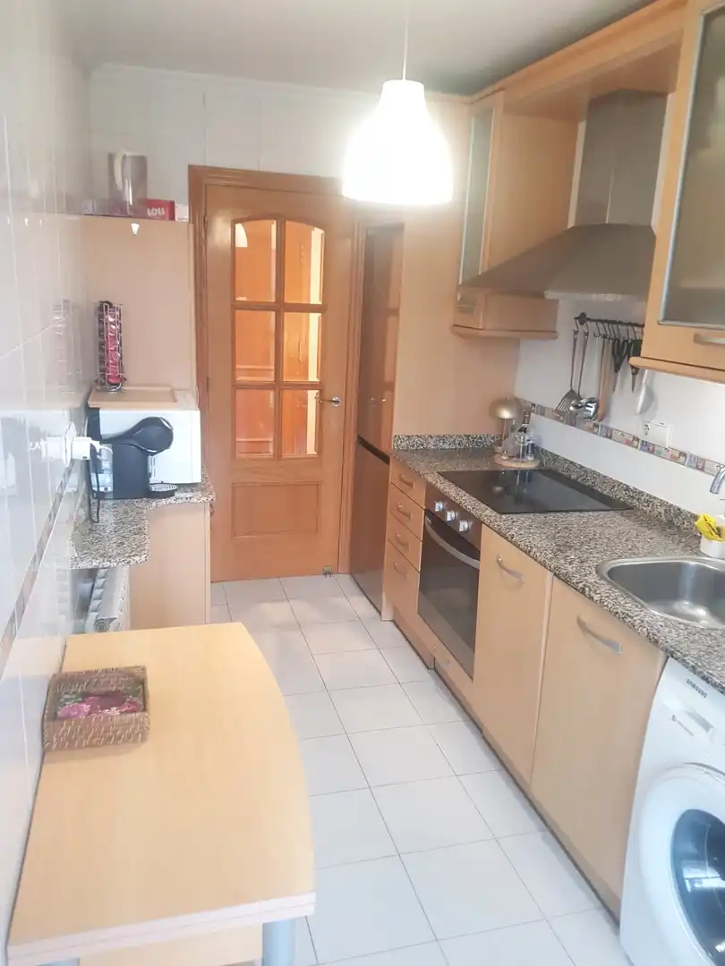 Küche von Wohnung zur Miete in Santander mit Heizung, Terrasse und Möbliert
