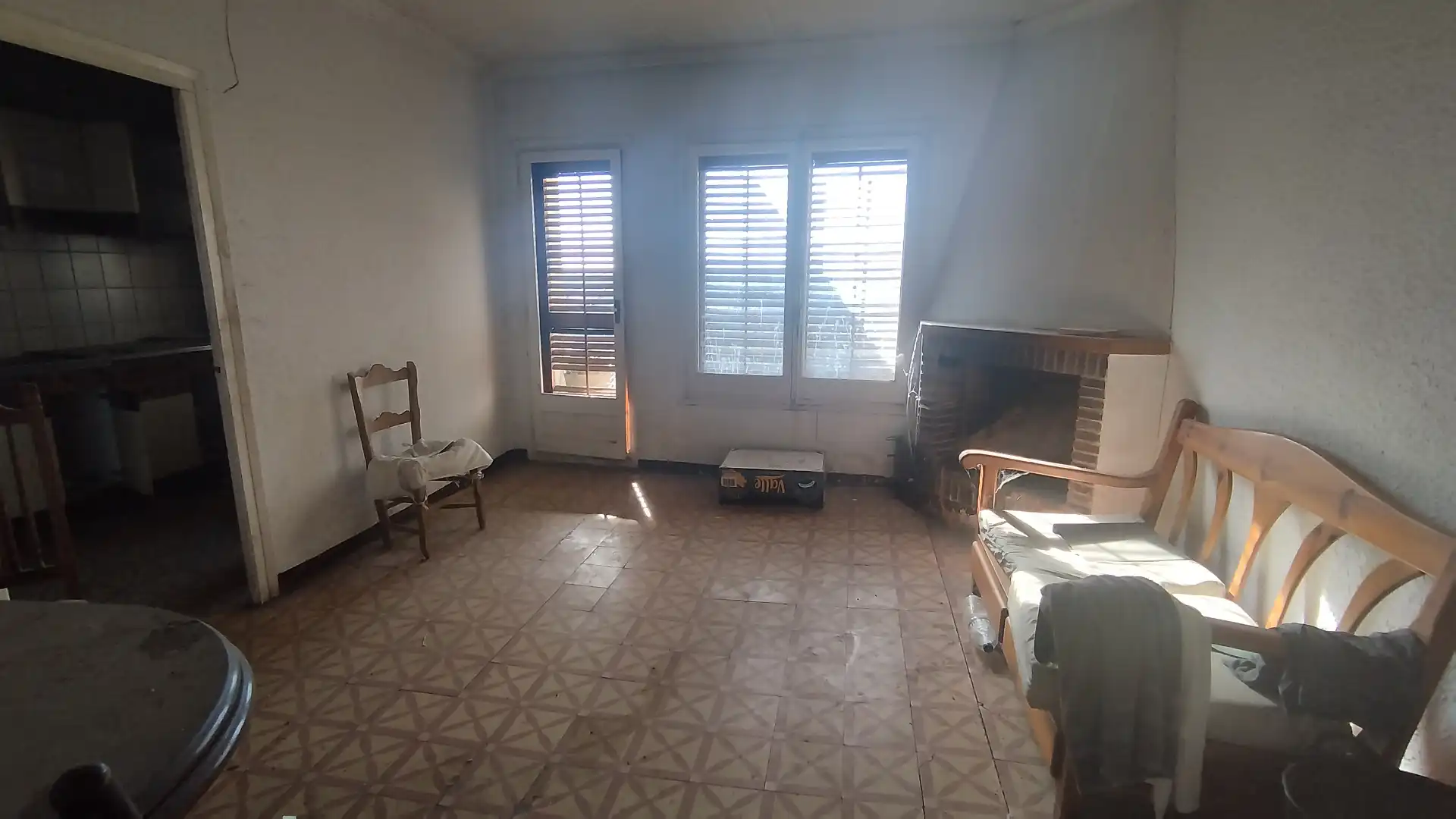 Sala de estar de Finca rústica en venta en Castillonroy con Jardín privado