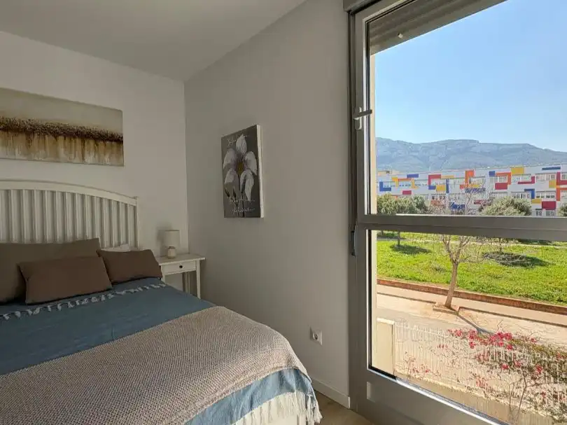 Bedroom of Flat for sale in Dénia  with Air Conditioner, Terrace and Balcony