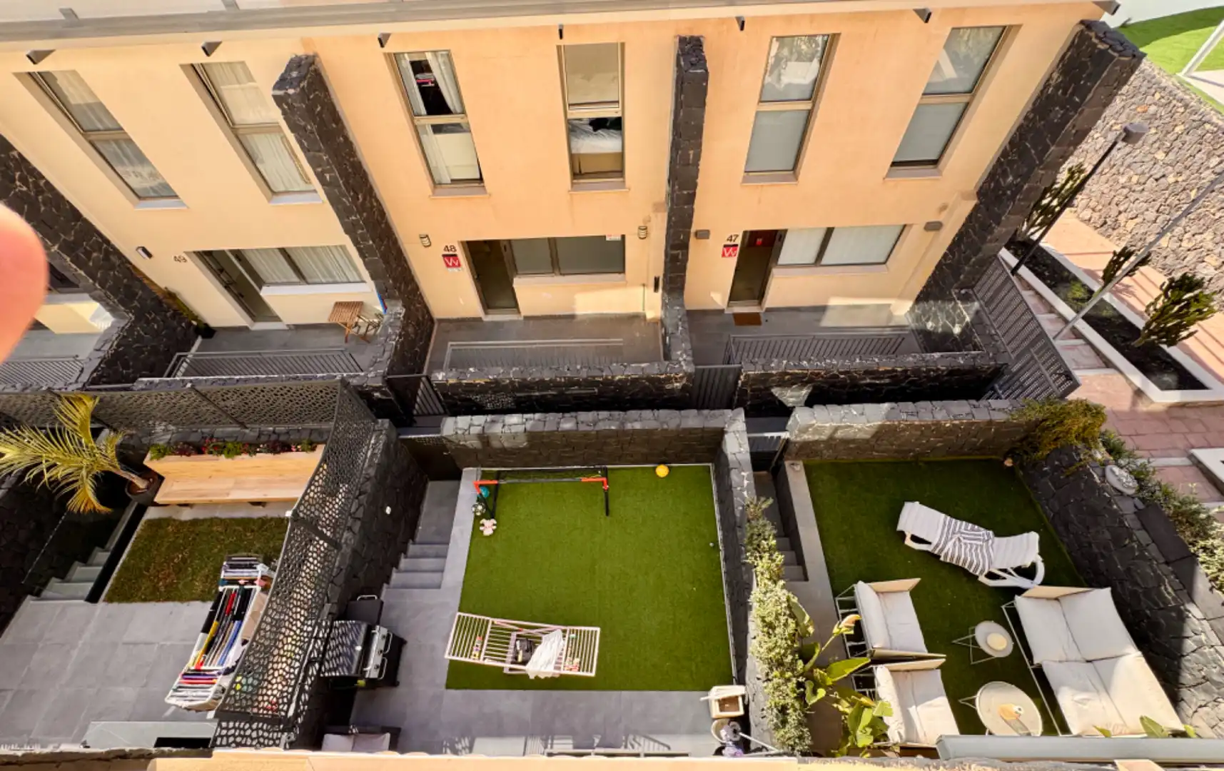 Jardín de Casa adosada en venta en San Miguel de Abona con Aire acondicionado, Terraza y Trastero