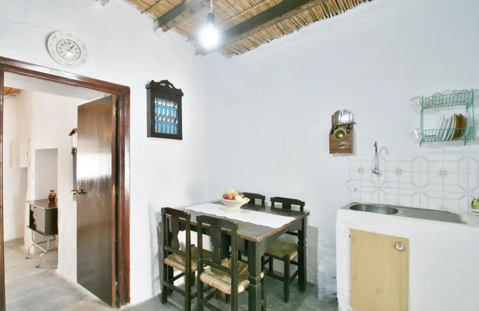 Cocina de Finca rústica en venta en Sorbas con Calefacción