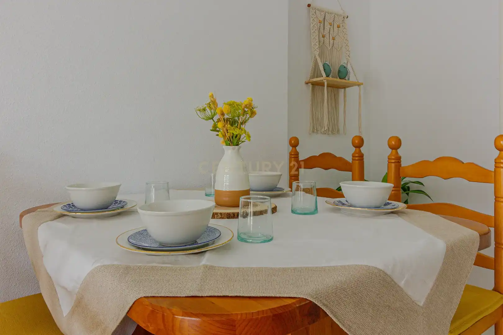 Dining room of Apartments for sale in Calpe / Calp  with Air Conditioner, Storage room and Oven
