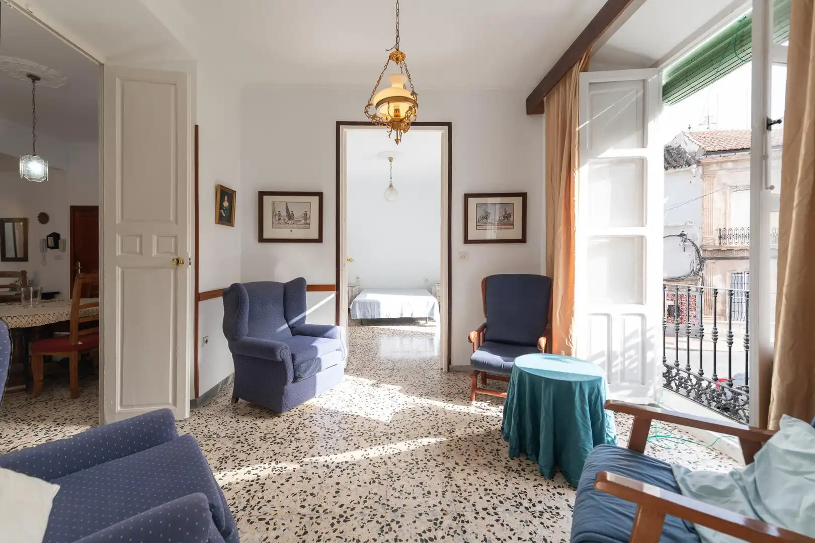 Living room of Houses for sale in Coín  with Terrace, Furnished and Balcony