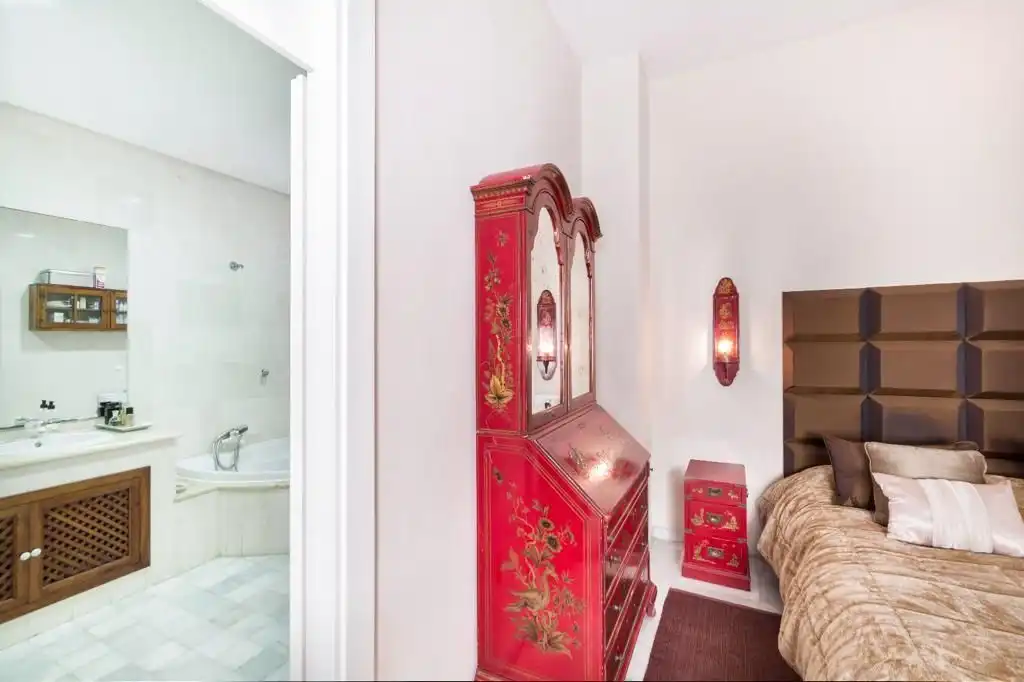 Dormitori de Casa o xalet de lloguer en Algeciras amb Aire condicionat i Moblat