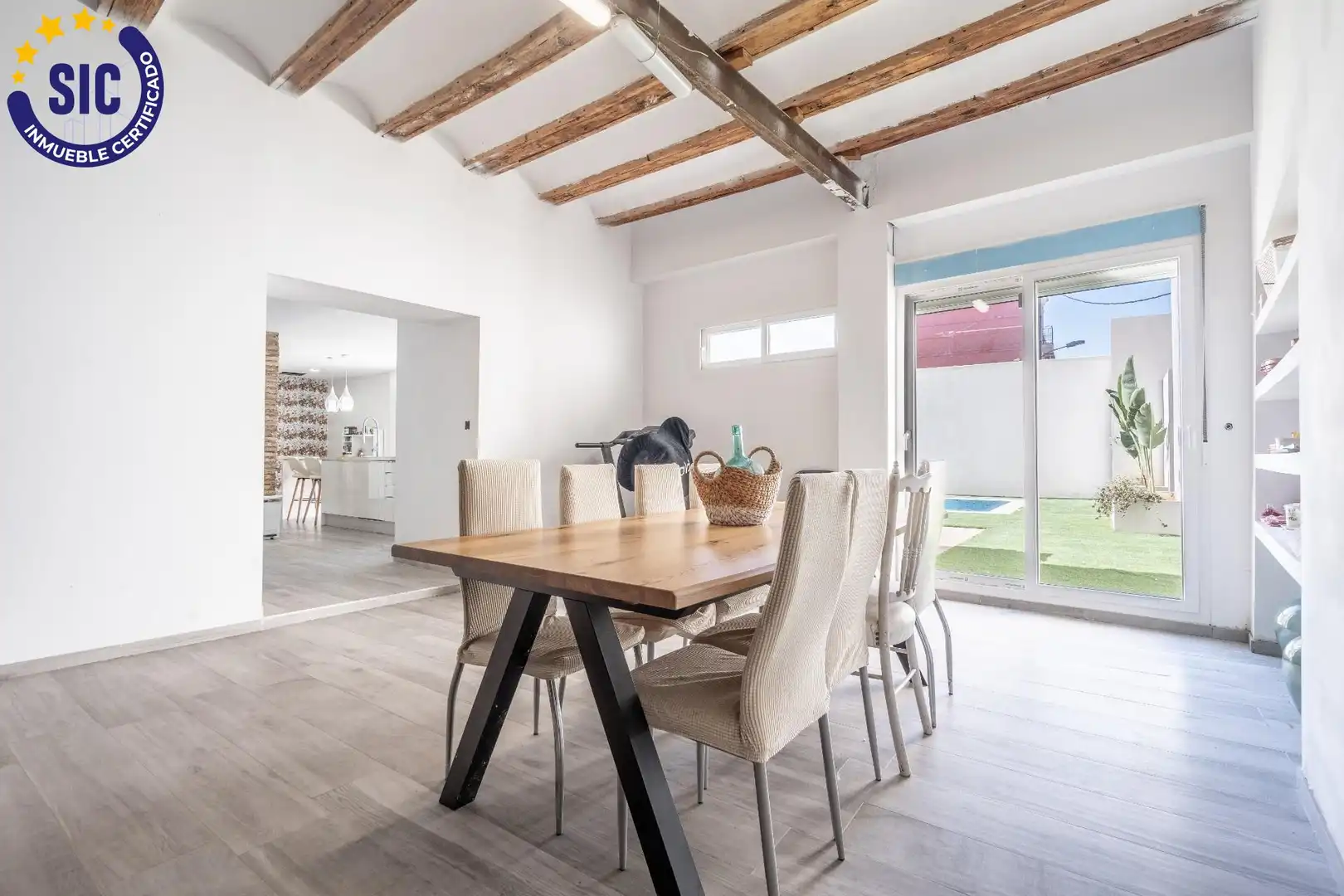 Esszimmer von Haus oder Chalet zum Verkauf in Valencia mit Privatgarten, Terrasse und Schwimmbad