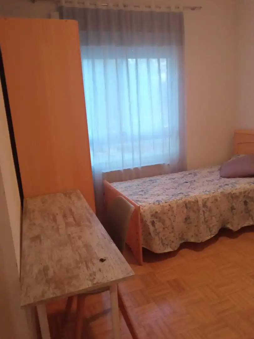 Bedroom of Flat for sale in Ciudad Real  with Heating, Private garden and Furnished
