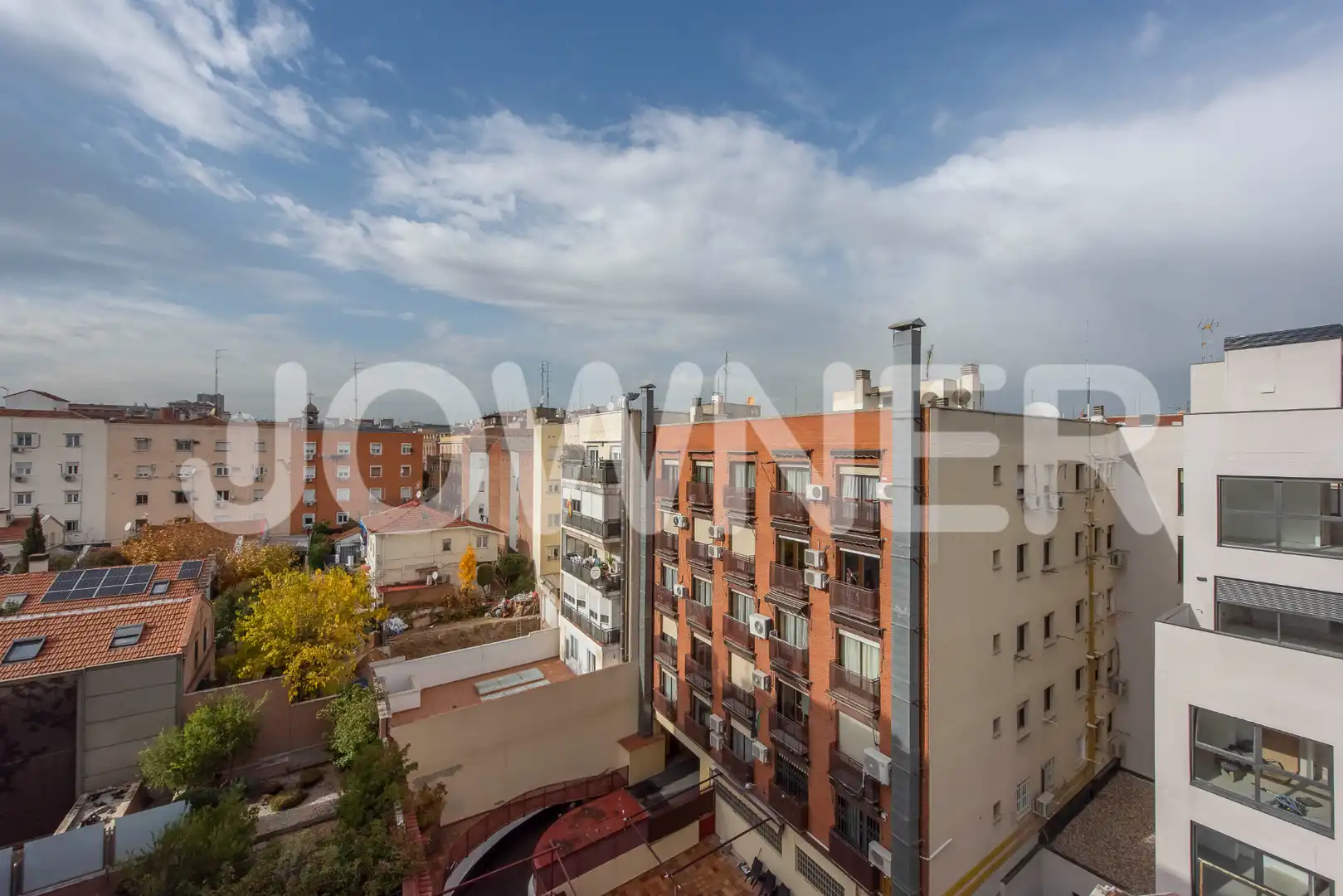 Vista exterior de Pis de lloguer en Madrid amb Aire condicionat, Calefacció i Moblat