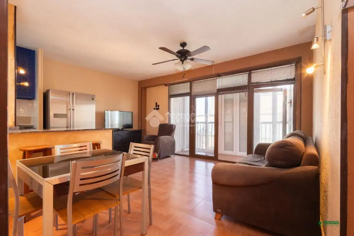 Sala de estar de Piso en venta en Almería con Terraza