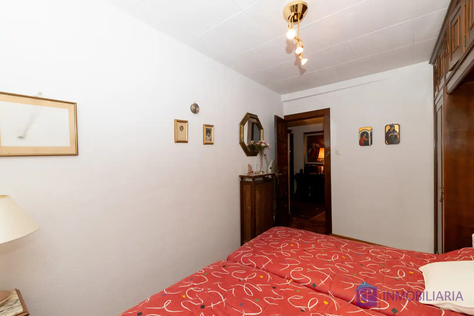 Bedroom of Flat for sale in Ateca  with Private garden, Parquet flooring and Terrace