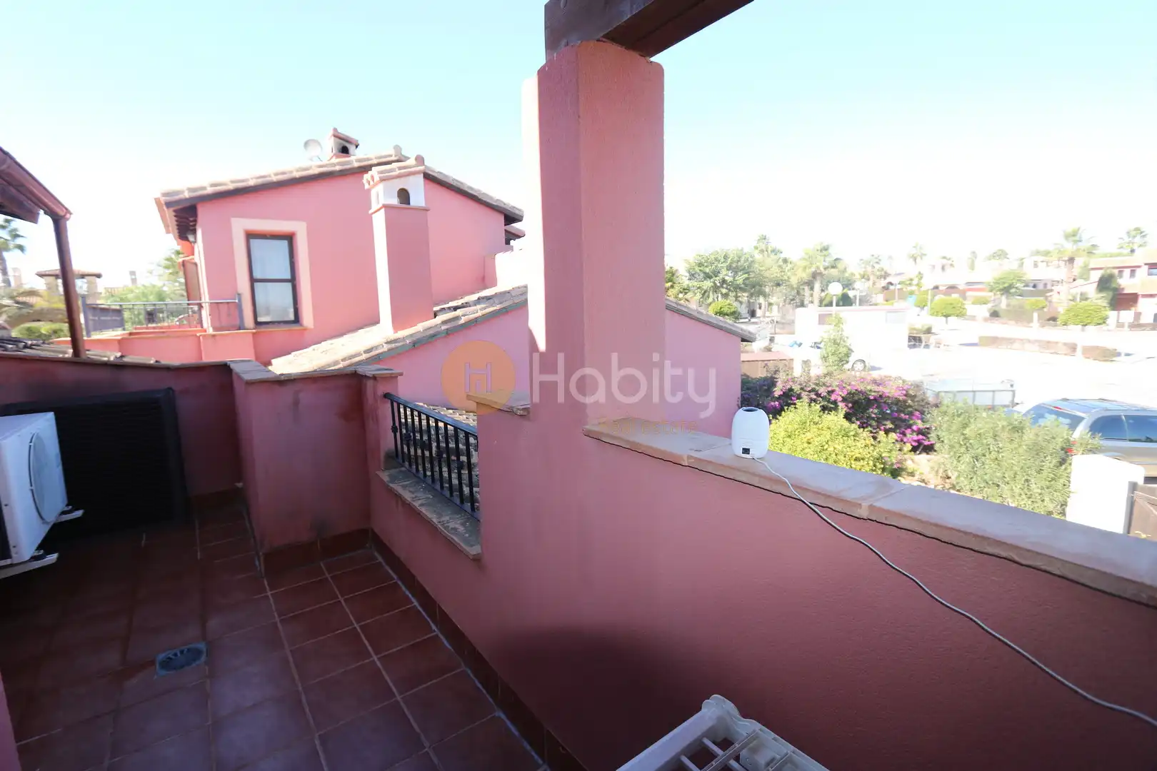 Terrassa de Casa adosada en venda en Fuente Álamo de Murcia amb Aire condicionat, Calefacció i Jardí privat