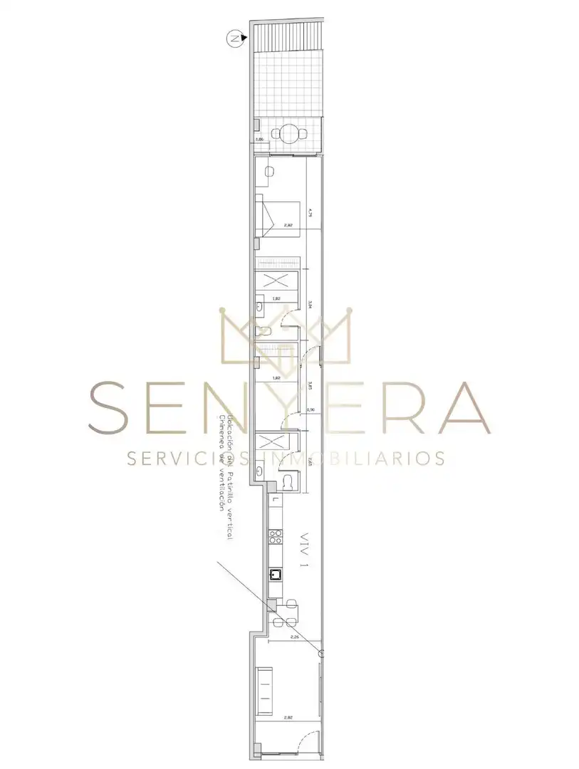 Flat for sale in Moncada  with Air Conditioner and Terrace