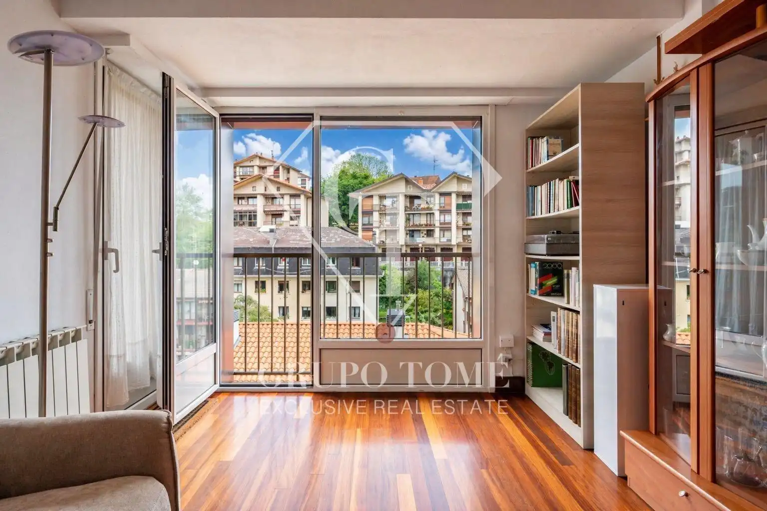 Balcony of Flat for sale in Donostia - San Sebastián   with Heating, Terrace and Storage room