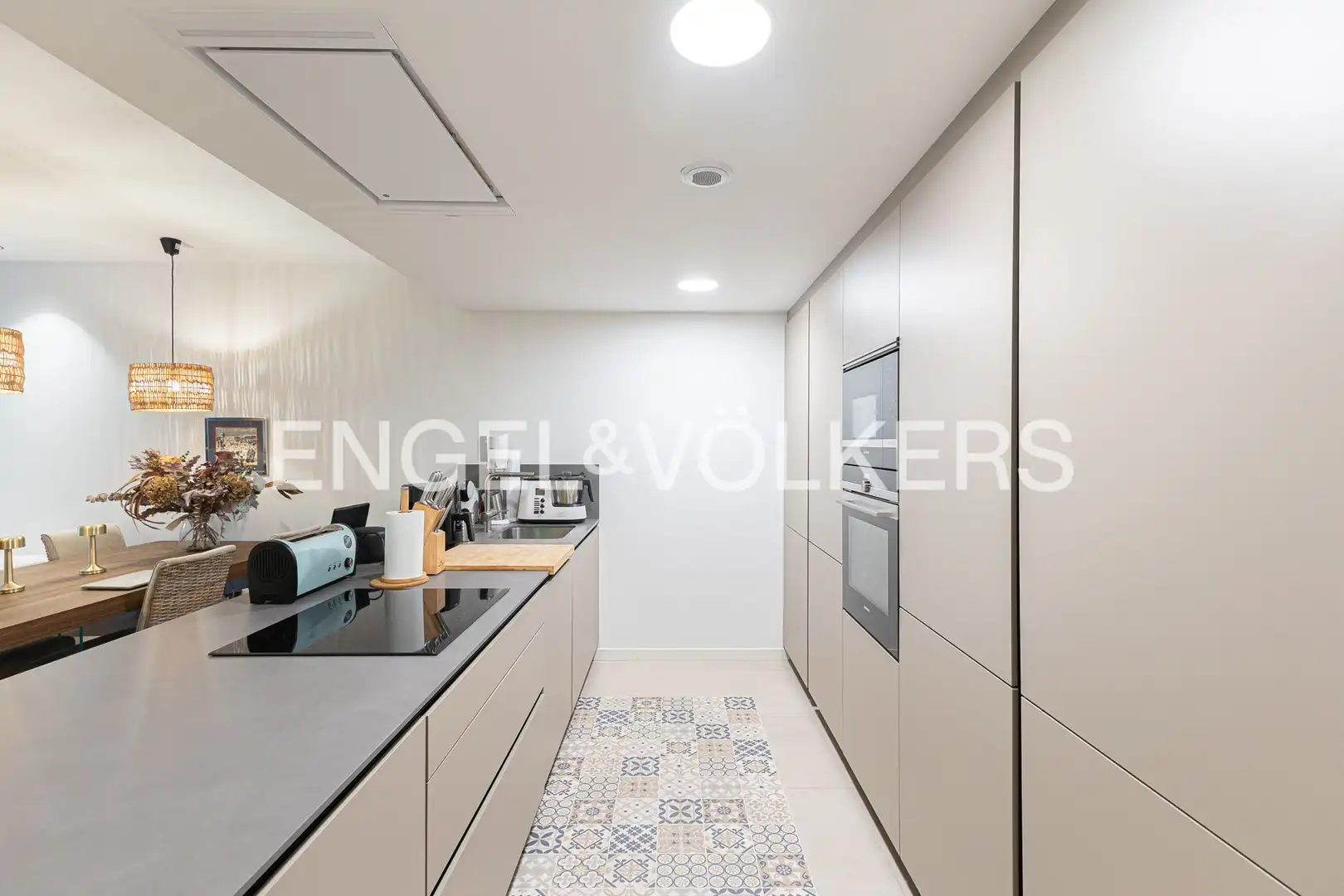 Kitchen of Flat for rent in Barcelona  with Air Conditioner, Heating and Parquet flooring