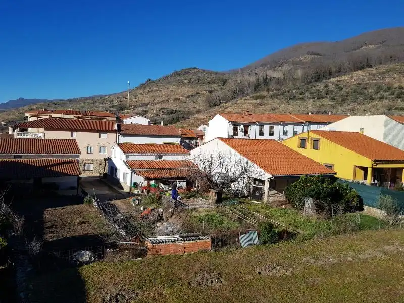 Exterior view of Flat for sale in Jerte  with Heating, Private garden and Furnished