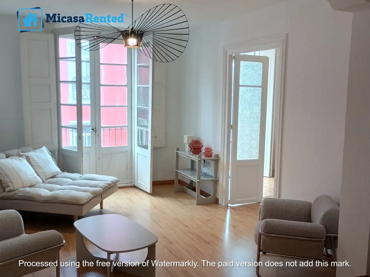 Wohnzimmer von Wohnung zur Miete in Santander mit Heizung, Abstellraum und Möbliert