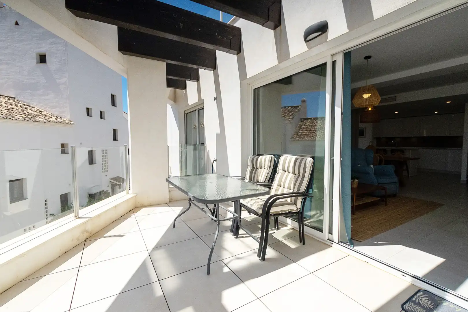 Terrassa de Àtic de lloguer en Marbella amb Aire condicionat, Terrassa i Piscina