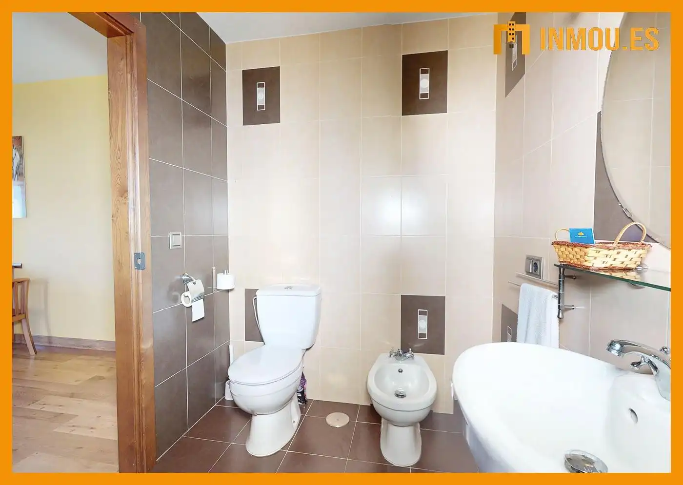 Badezimmer von Haus oder Chalet zum Verkauf in O Irixo mit Heizung