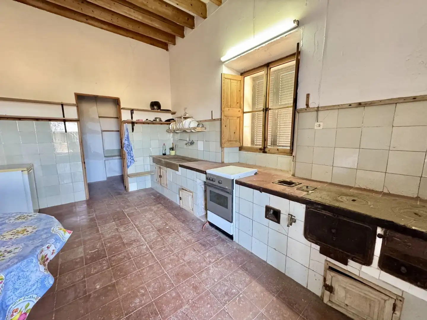 Cocina de Finca rústica en venta en Algaida con Jardín privado