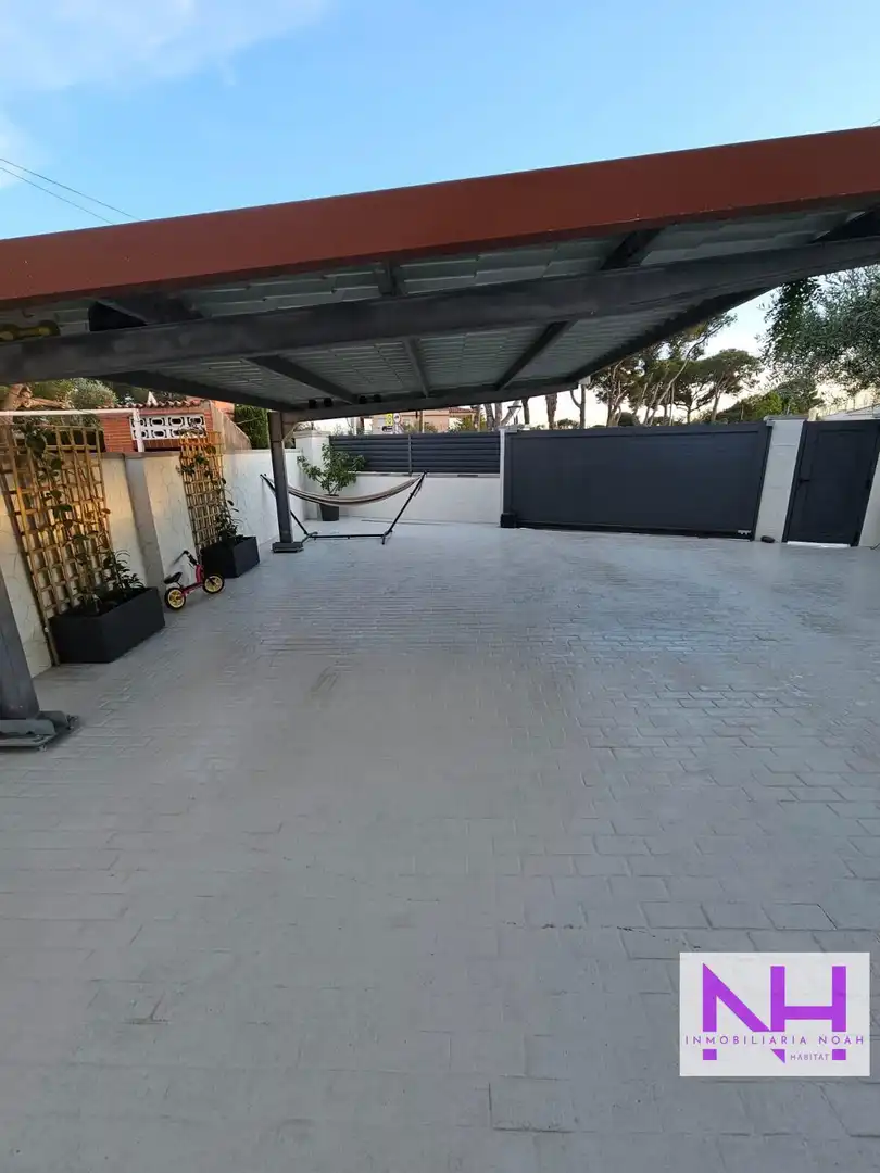 Terraza de Casa o chalet en venta en Almazora / Almassora con Aire acondicionado, Jardín privado y Terraza