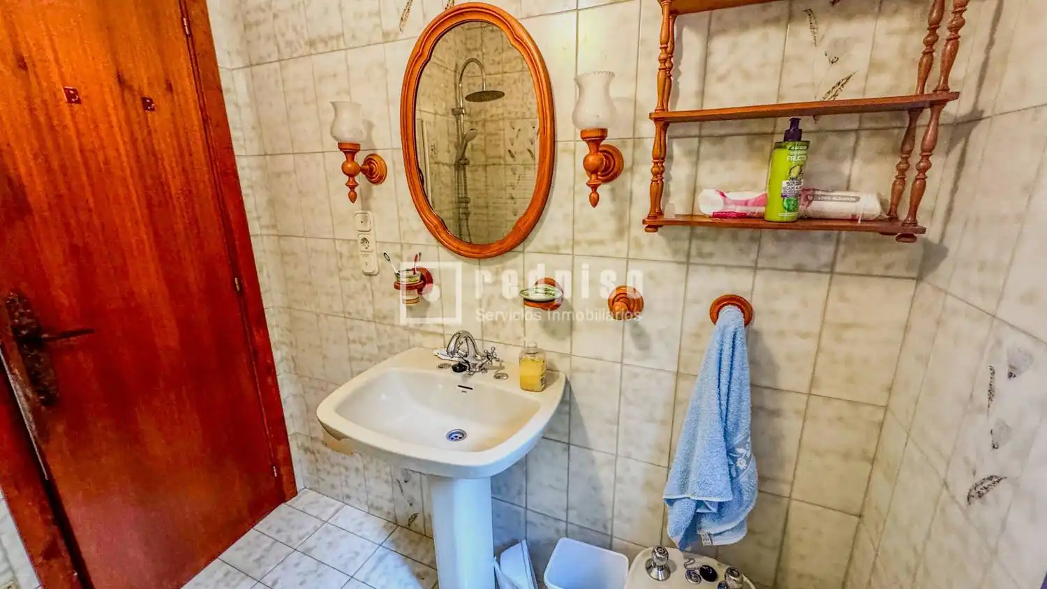 Baño de Casa o chalet en venta en Abegondo con Parquet, Terraza y Amueblado