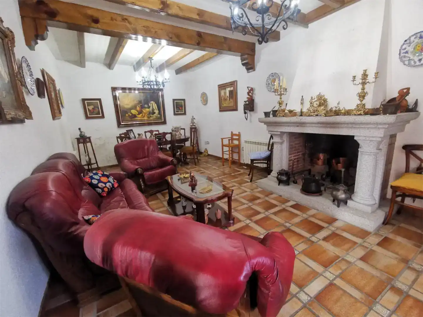Sala d'estar de Casa o xalet en venda en Sotillo de las Palomas, Toledo