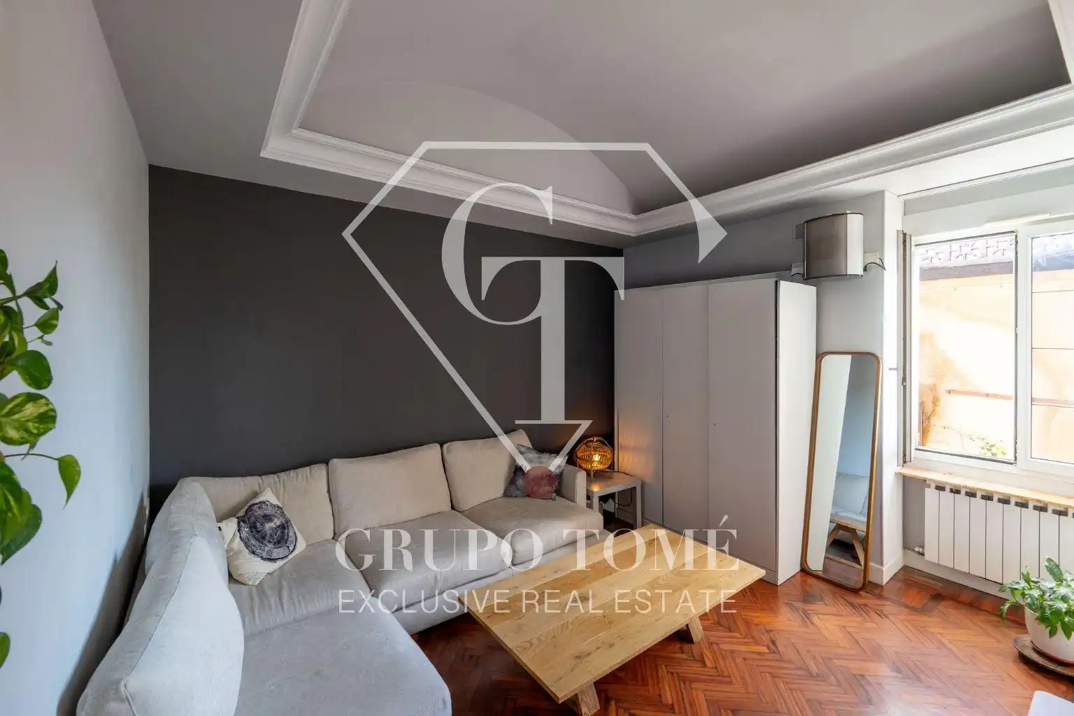 Sala de estar de Dúplex en venta en Donostia - San Sebastián  con Amueblado