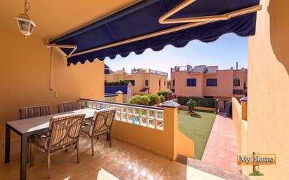 Terrace of Single-family semi-detached for sale in San Bartolomé de Tirajana  with Terrace