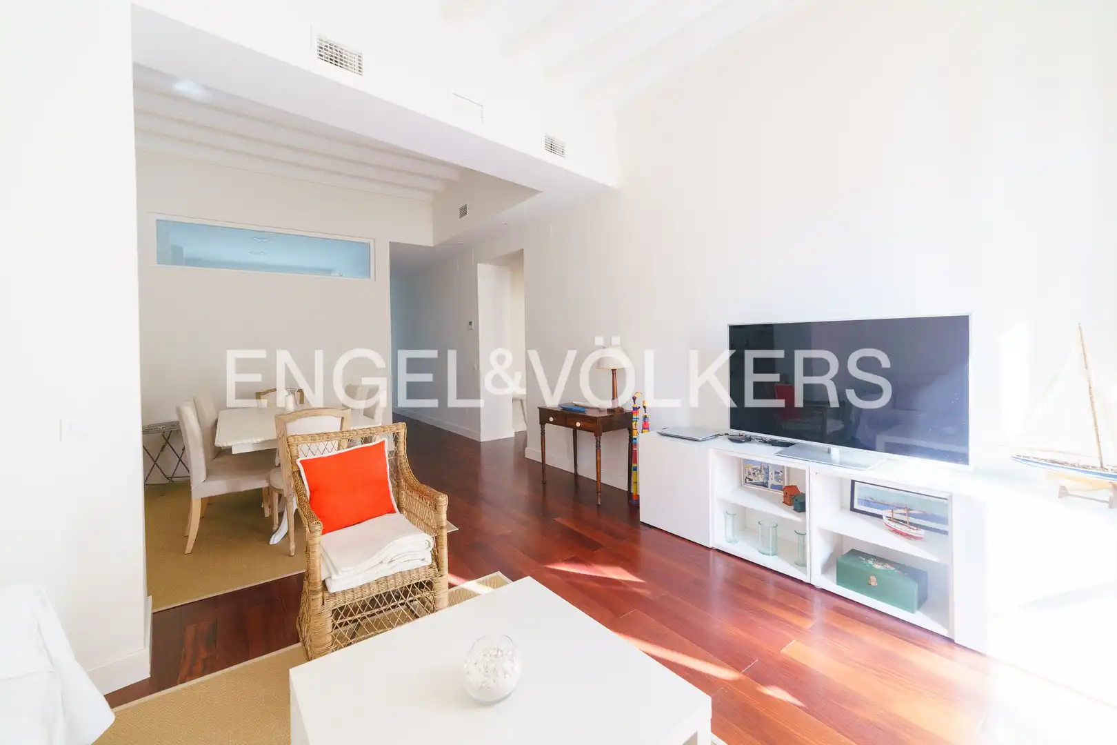 Wohnzimmer von Wohnung zum Verkauf in Cádiz mit Heizung und Balkon