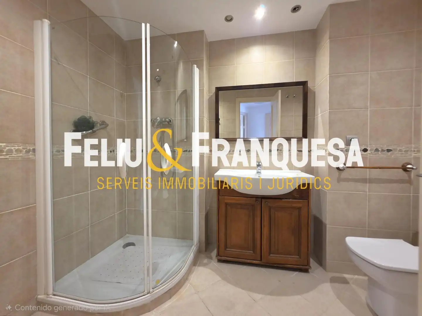Bathroom of Attic for sale in Sant Cugat del Vallès  with Heating, Terrace and Oven