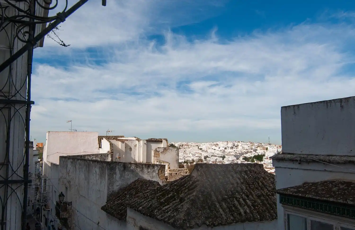 Vista exterior de Casa o chalet en venta en Arcos de la Frontera con Calefacción y Terraza