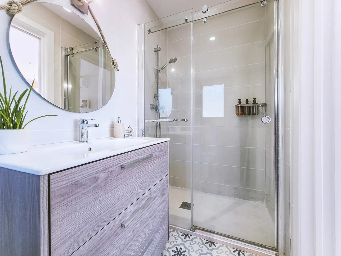 Bathroom of Houses for sale in Sant Pol de Mar  with Air Conditioner, Heating and Private garden