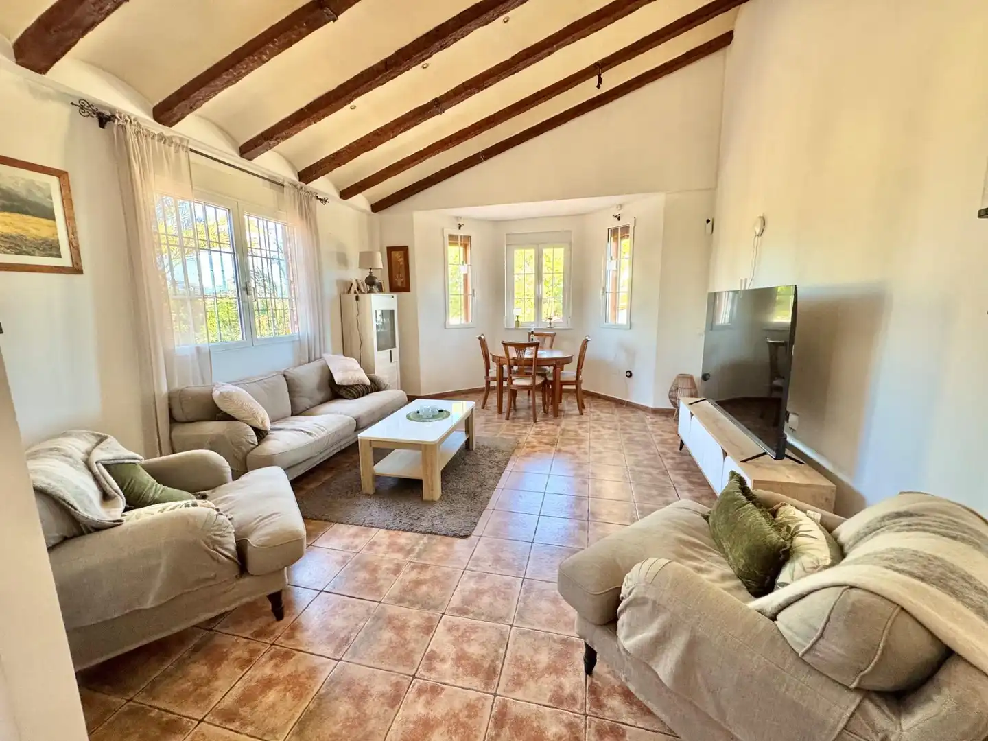 Sala de estar de Casa o chalet en venta en Molins - Campaneta - San Bartolomé