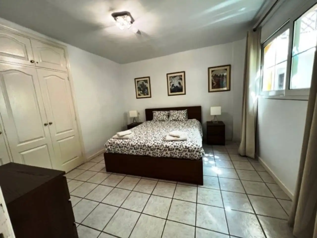 Bedroom of Flat for rent in Arona  with Air Conditioner, Terrace and Furnished