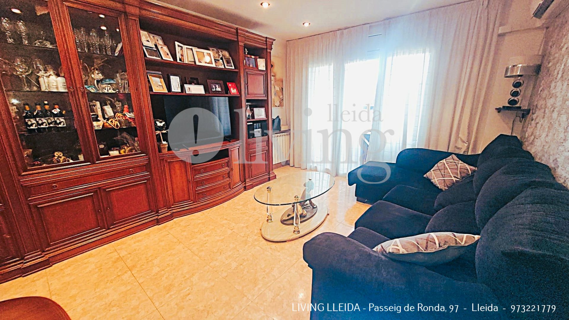 Living room of Flat for sale in  Lleida Capital  with Air Conditioner, Heating and Storage room