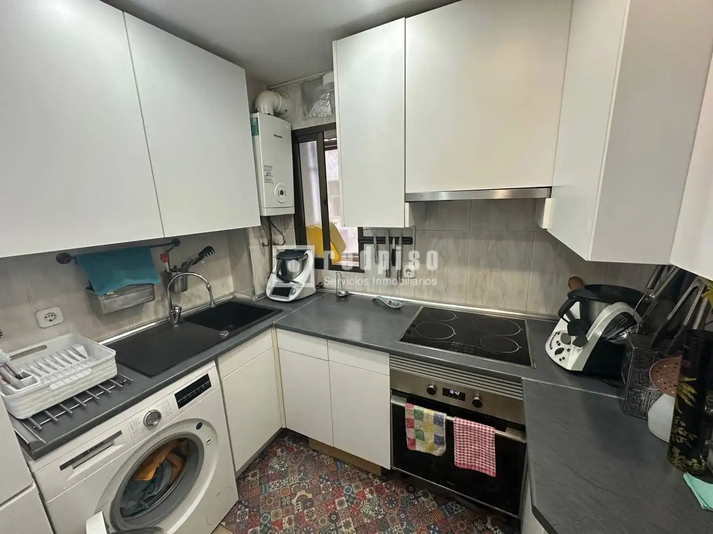 Küche von Wohnung zum Verkauf in Madrid mit Heizung, Terrasse und Möbliert