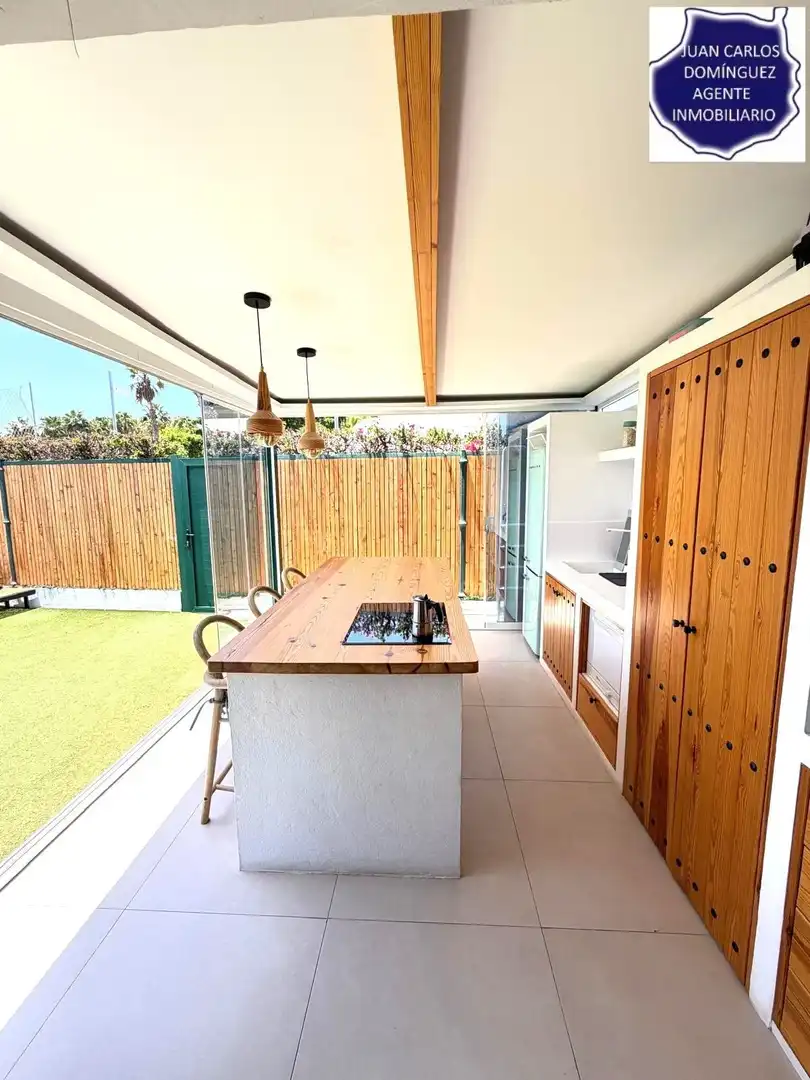 Terrassa de Casa o xalet de lloguer en San Bartolomé de Tirajana amb Aire condicionat, Jardí privat i Terrassa