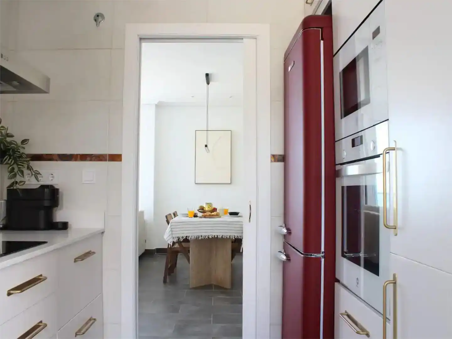Cocina de Ático en venta en Piles con Aire acondicionado, Jardín privado y Piscina