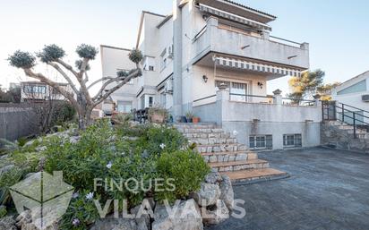 Exterior view of House or chalet for sale in Palau-solità i Plegamans  with Heating and Private garden