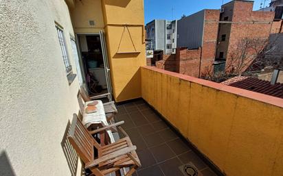 Balcony of Flat for sale in Santa Coloma de Gramenet  with Air Conditioner and Terrace