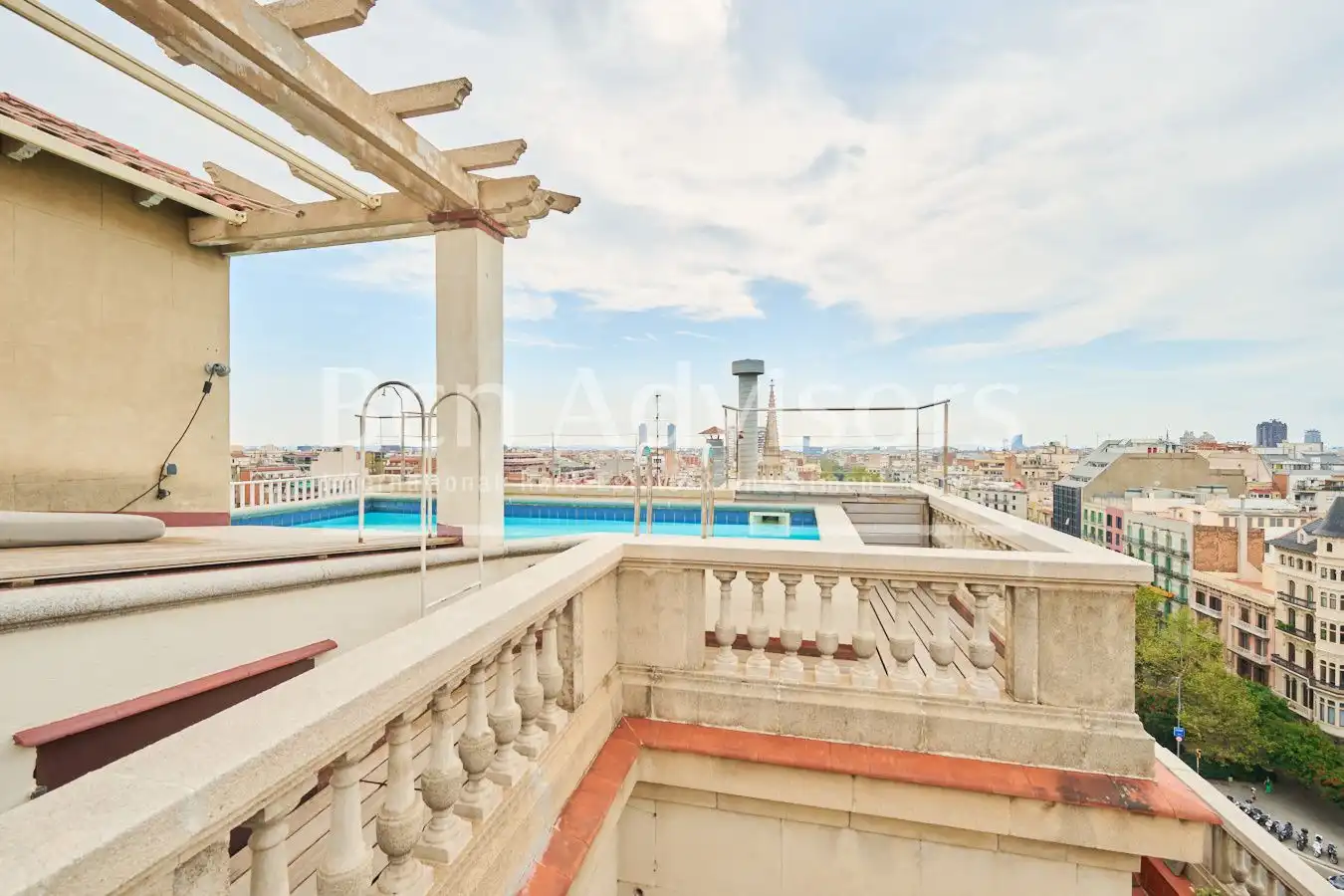Terrace of Attic for sale in Barcelona  with Air Conditioner, Heating and Parquet flooring