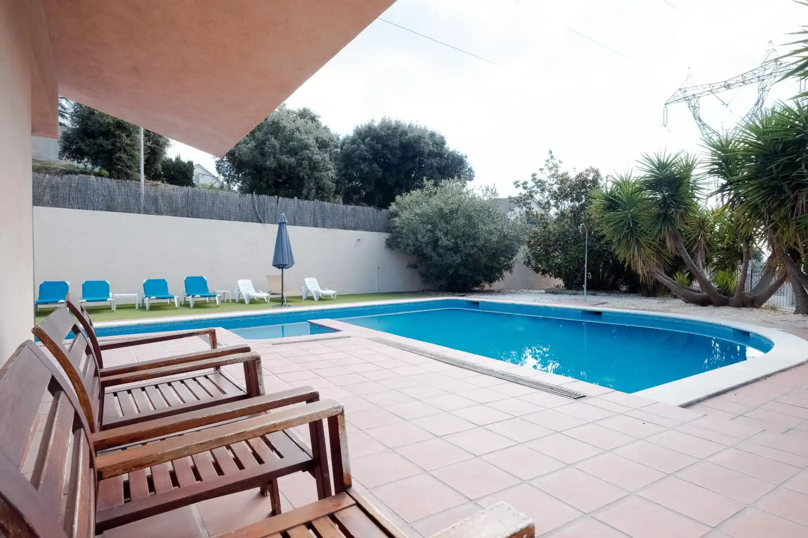 Piscina de Casa o chalet en venta en Caldes de Montbui con Aire acondicionado, Calefacción y Jardín privado