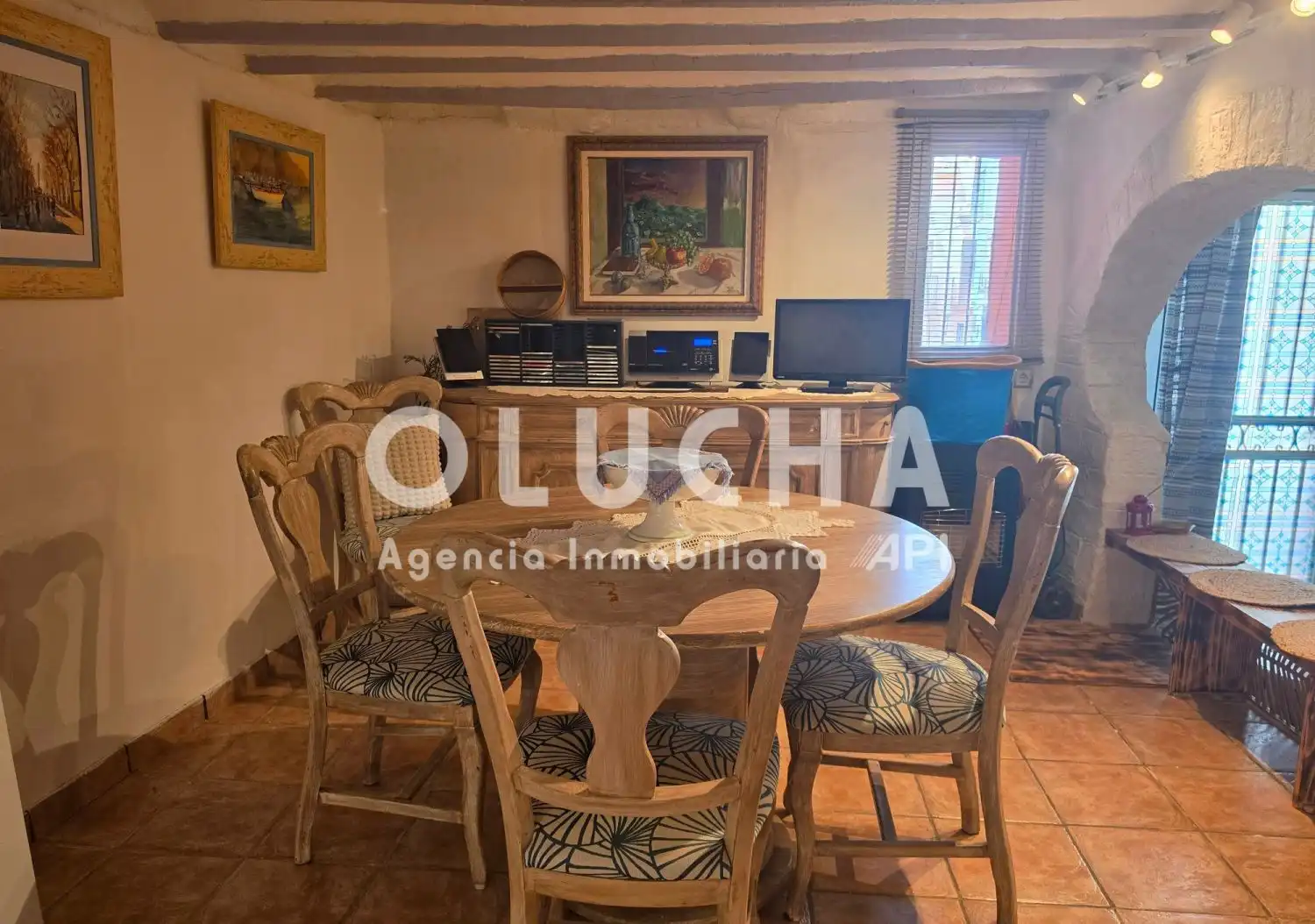 Menjador de Casa o xalet en venda en Ribesalbes amb Balcó