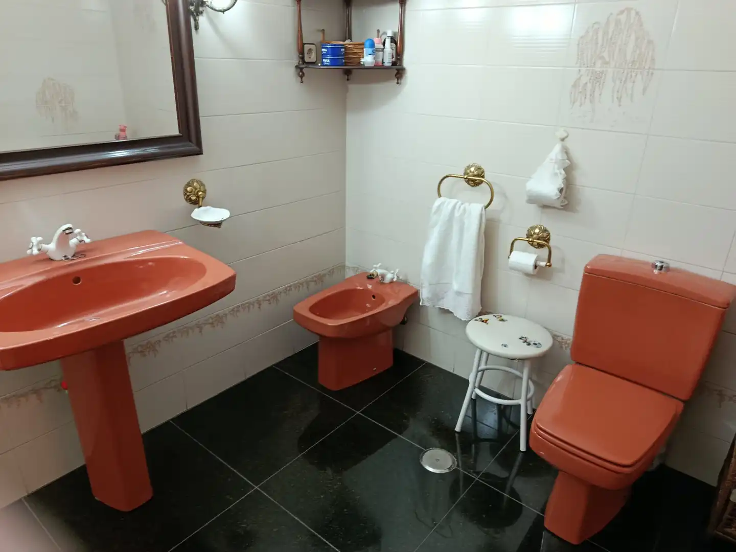 Badezimmer von Maisonette zum Verkauf in Santander mit Heizung, Parkett und Terrasse