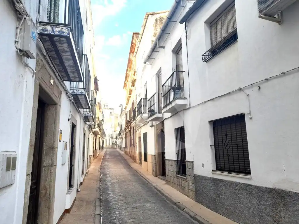 Vista exterior de Casa o xalet en venda en Alburquerque