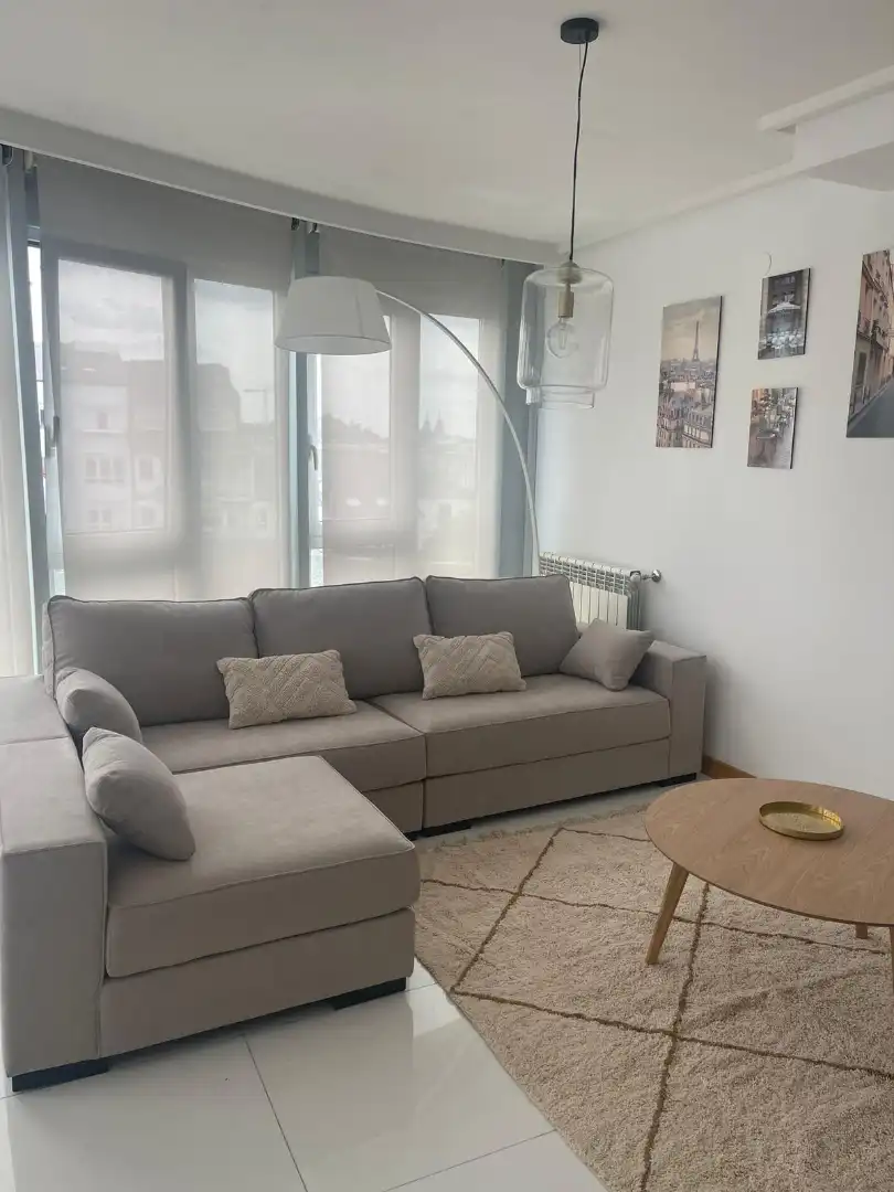 Sala de estar de Piso de alquiler en Lugo con Amueblado