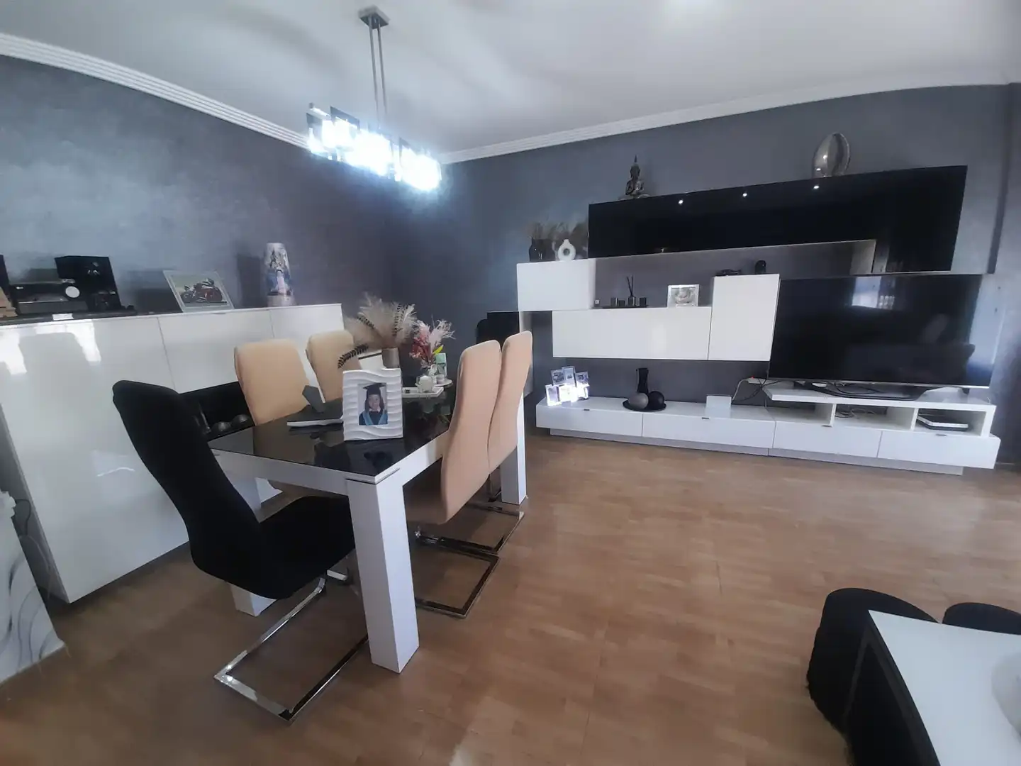 Sala d'estar de Pis en venda en Puertollano amb Aire condicionat i Parquet