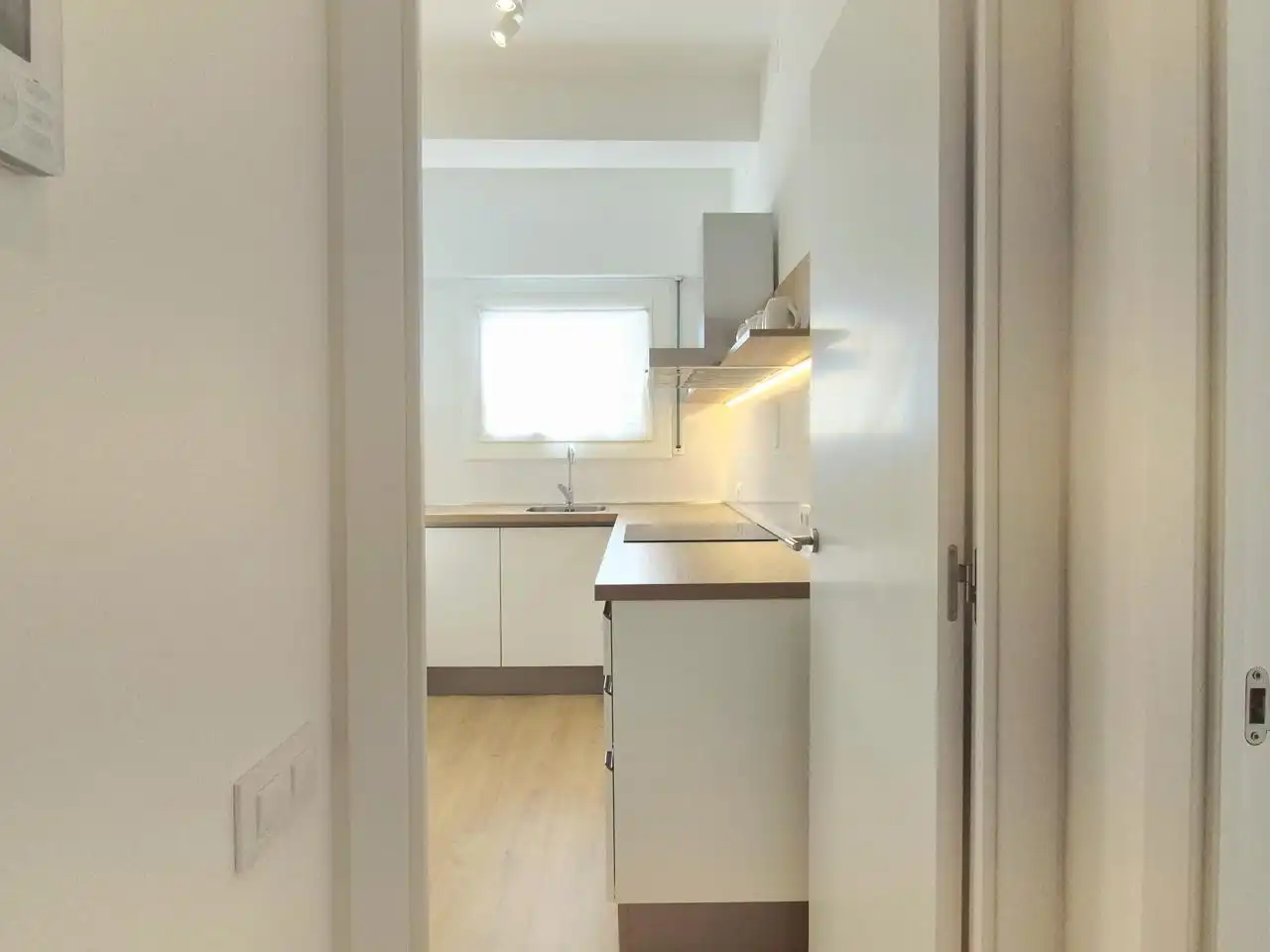 Kitchen of Flat for sale in Terrassa  with Air Conditioner, Heating and Parquet flooring